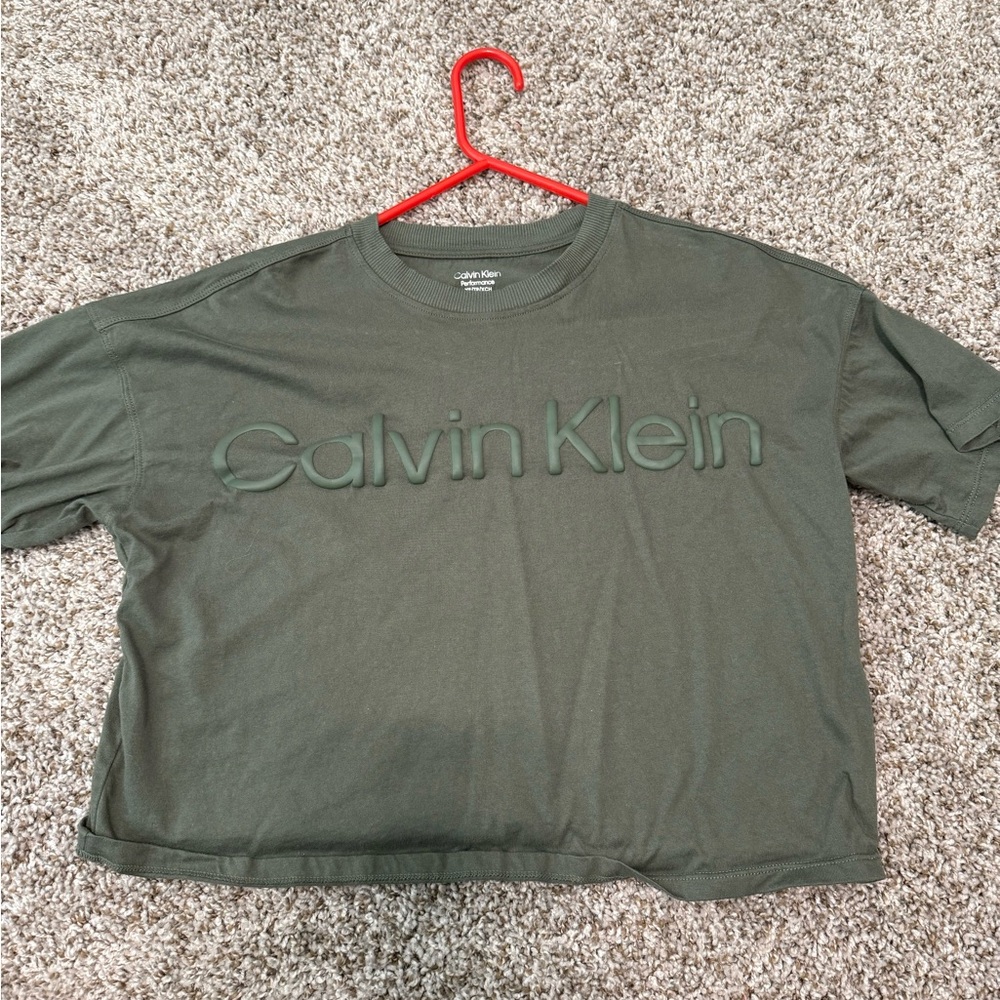 Calvin Klein Dark Green Tee